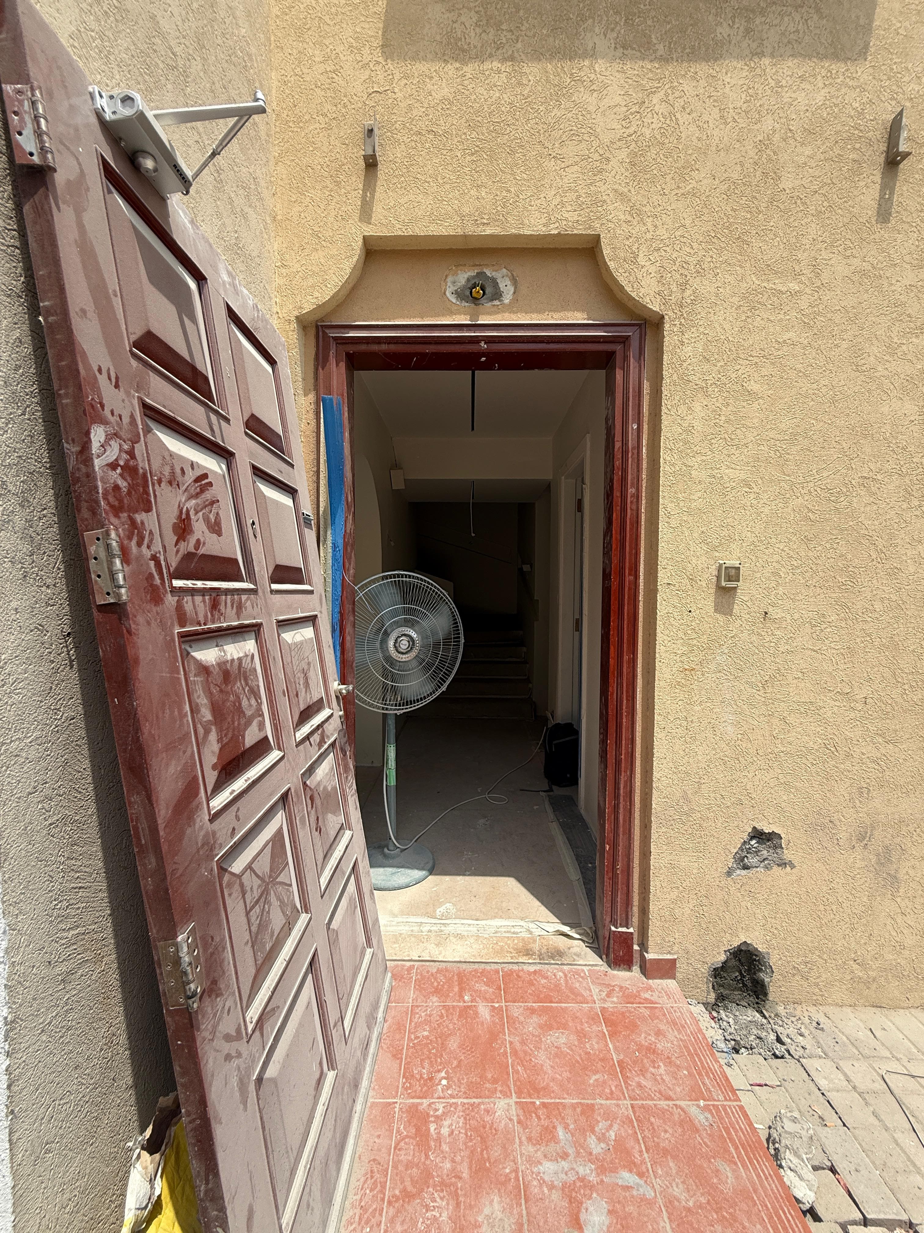 Project signage highlighting minimal disruption